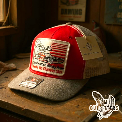 Vintage 1987 Dale Earnhardt Winston Cup NASCAR Champ Patch Trucker Hat