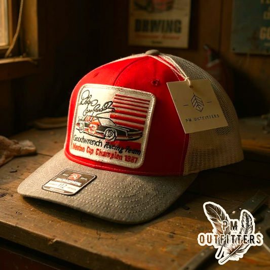 Vintage 1987 Dale Earnhardt Winston Cup NASCAR Champ Patch Trucker Hat