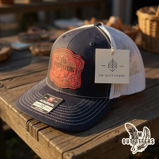 PM Outfitters Rebel Ole Miss Custom Design Trucker Hat