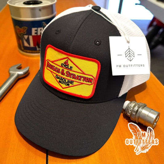 Retro Briggs & Stratton Engine Logo Performance Trucker