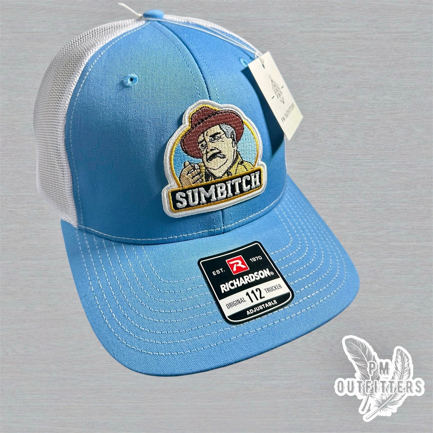 Sumbitch Smokey and The Bandit Retro Patch Trucker Hat