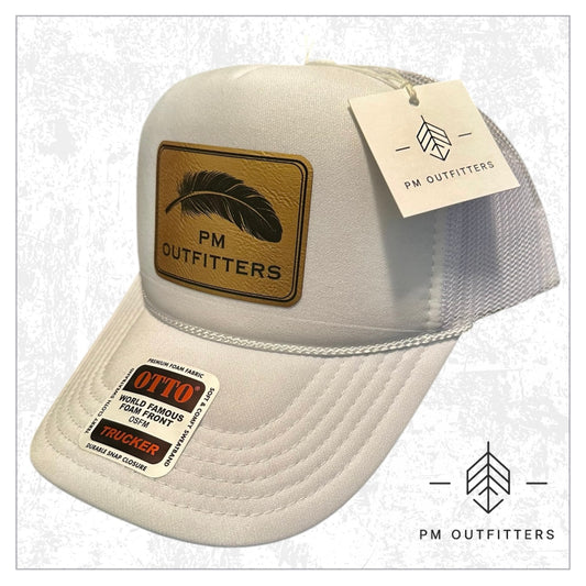 PM Outfitters Gold Logo Foam Trucker