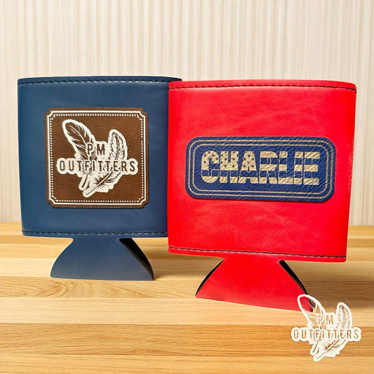Charlie Tribute Leatherette Koozie