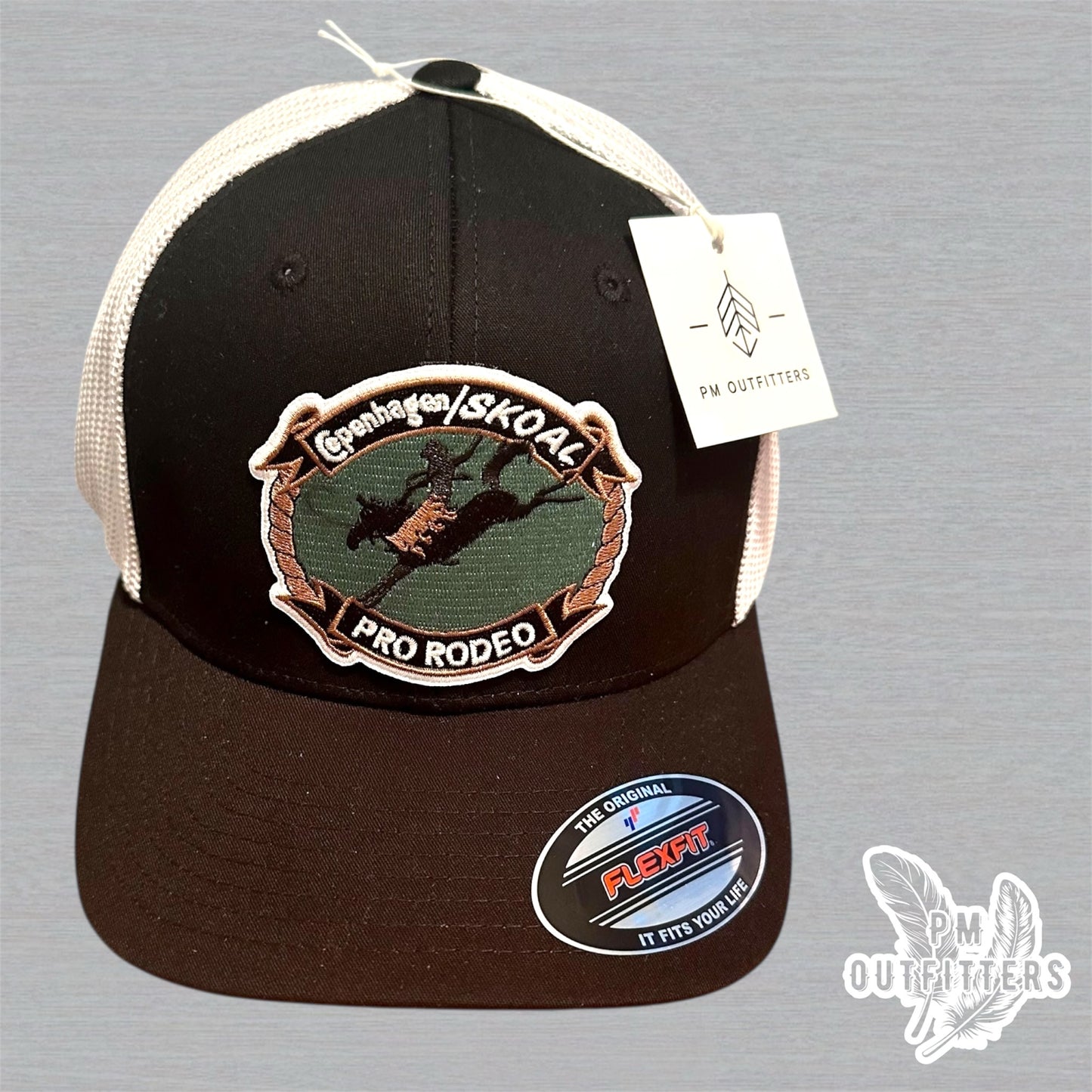 Retro Copenhagen/Skoal Pro Rode FlexFit Trucker Hat