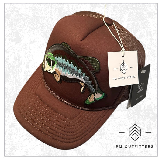 Big Bass Foam Rope Trucker Hat