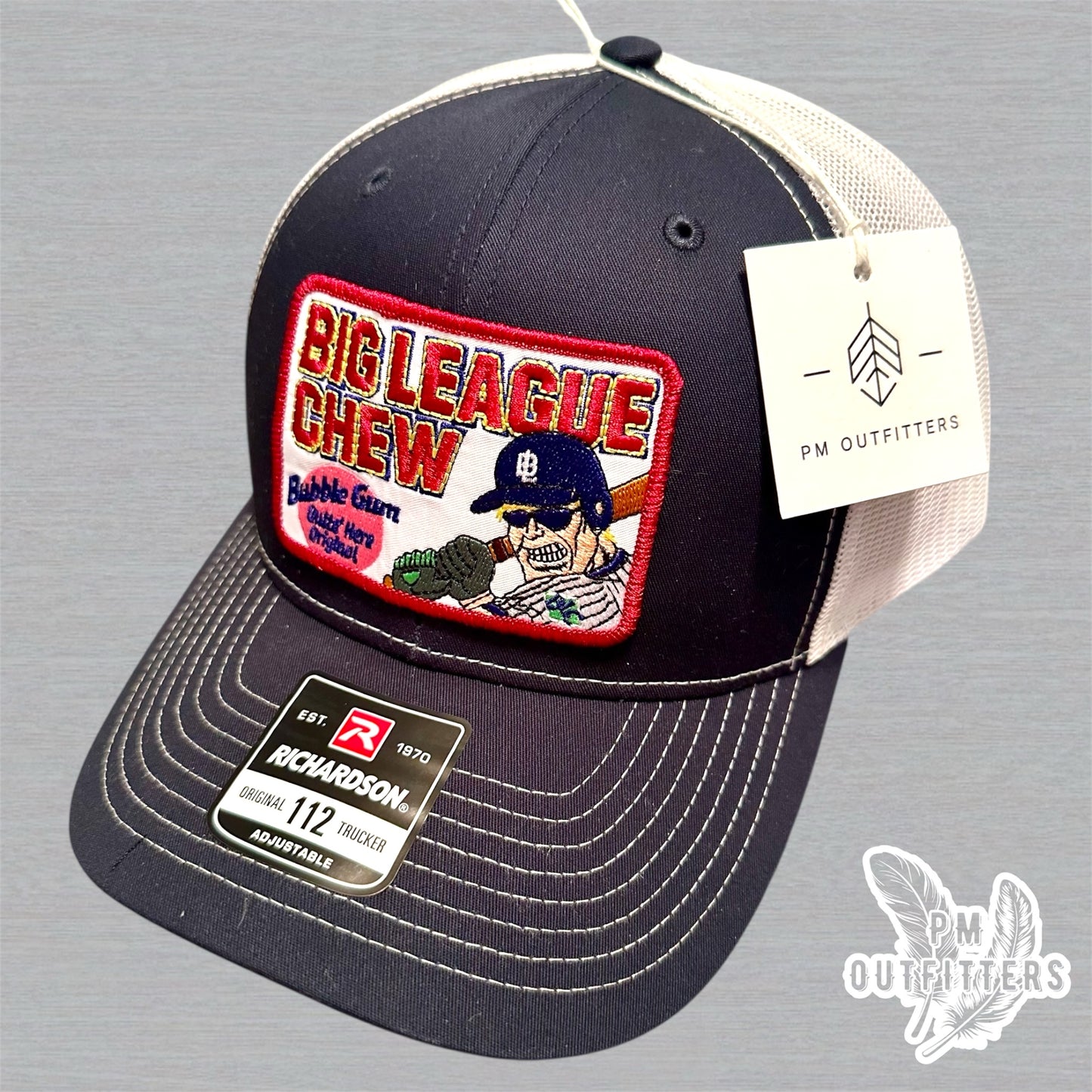 Retro Big League Chew Patch Richardson 112 Trucker Hat