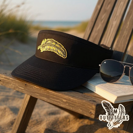 Signature Feather High Crown Visor