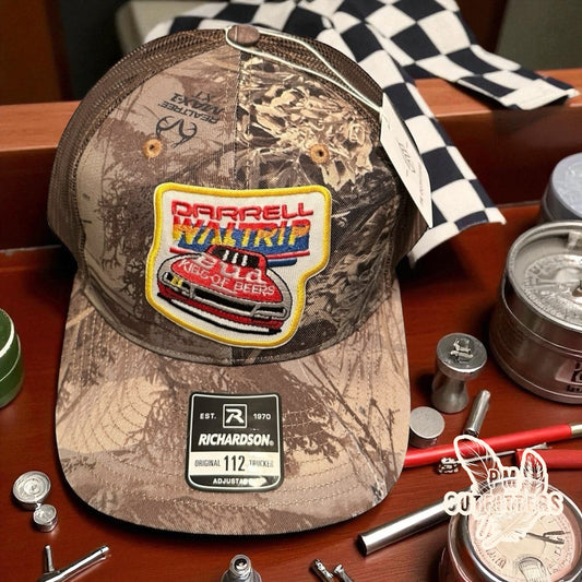 Darrell Waltrip Bud Racing NASCAR Trucker Hat