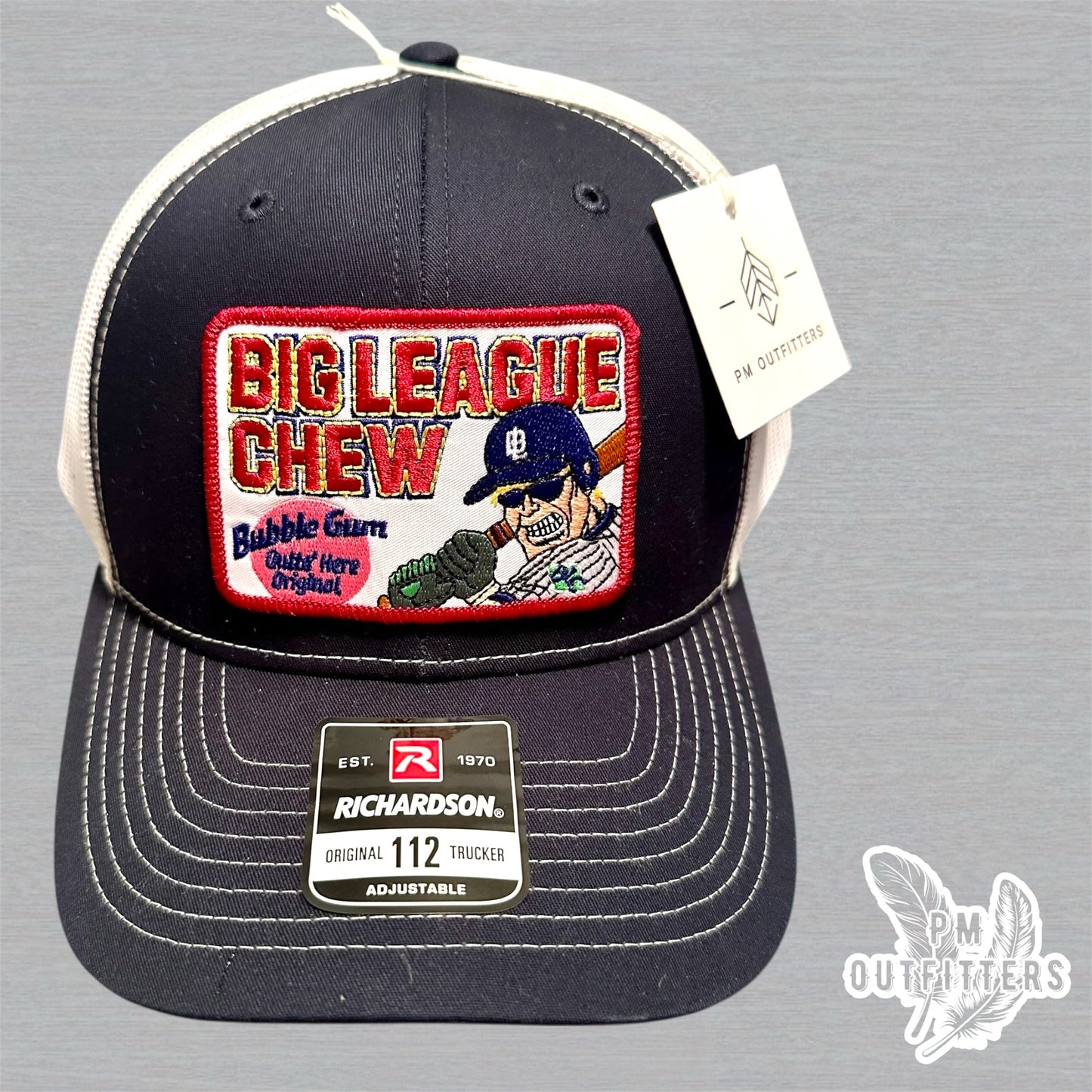 Retro Big League Chew Patch Richardson 112 Trucker Hat