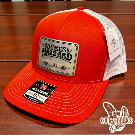 The Dukes of Hazzard Trucker Hat - Orange & White Richardson 112