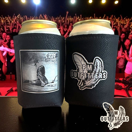 Ozzy Osbourne Blizzard of Ozz Custom Design Tribute Leatherette Koozie