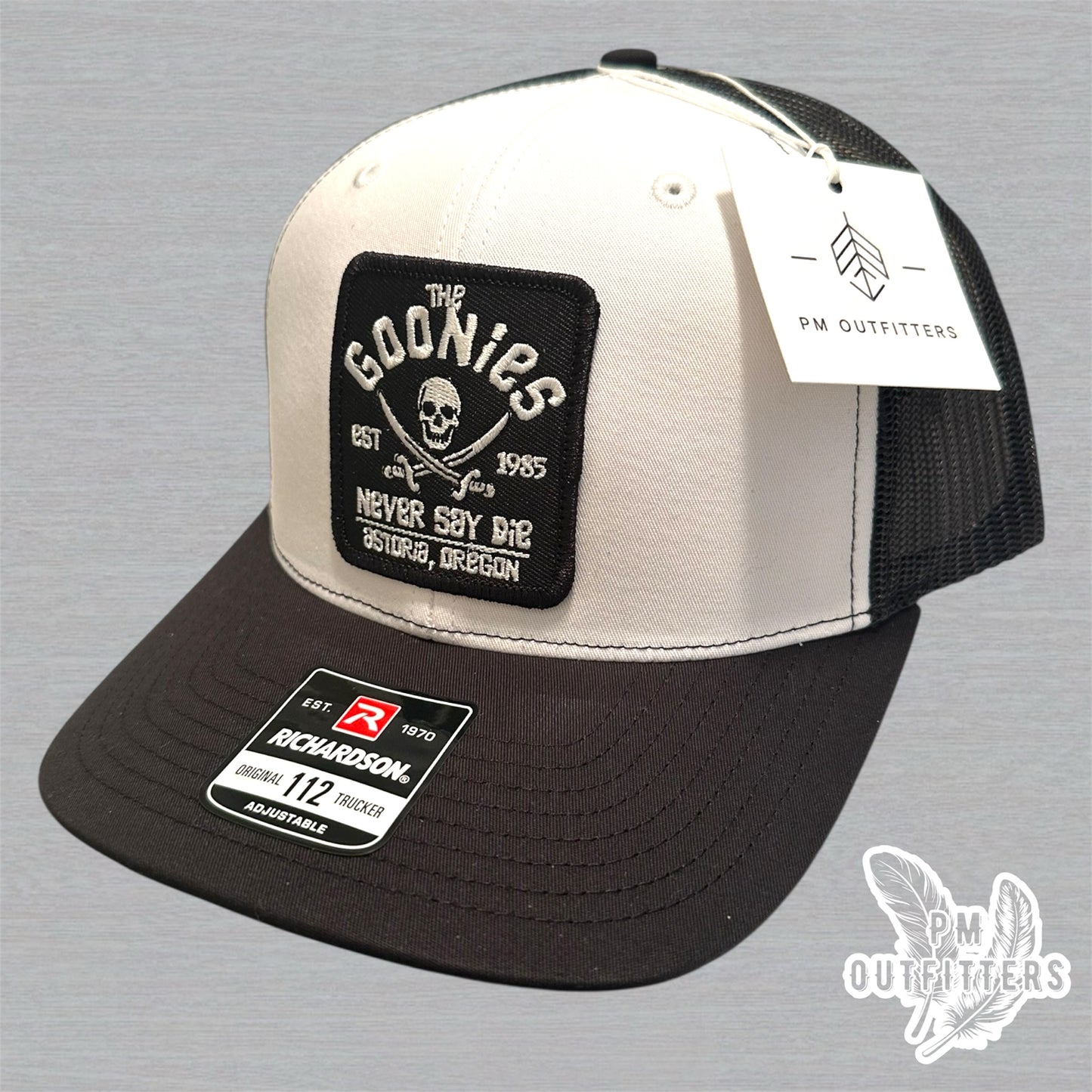 The Goonies Never Say Die Retro Patch Trucker Hat