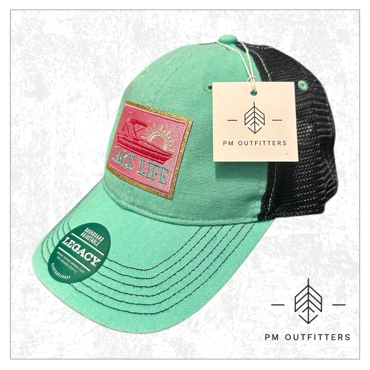 Lake Life Low-Profile Meshback Hat