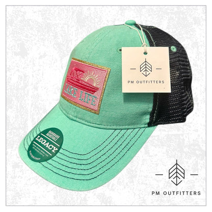 Lake Life Low-Profile Meshback Hat