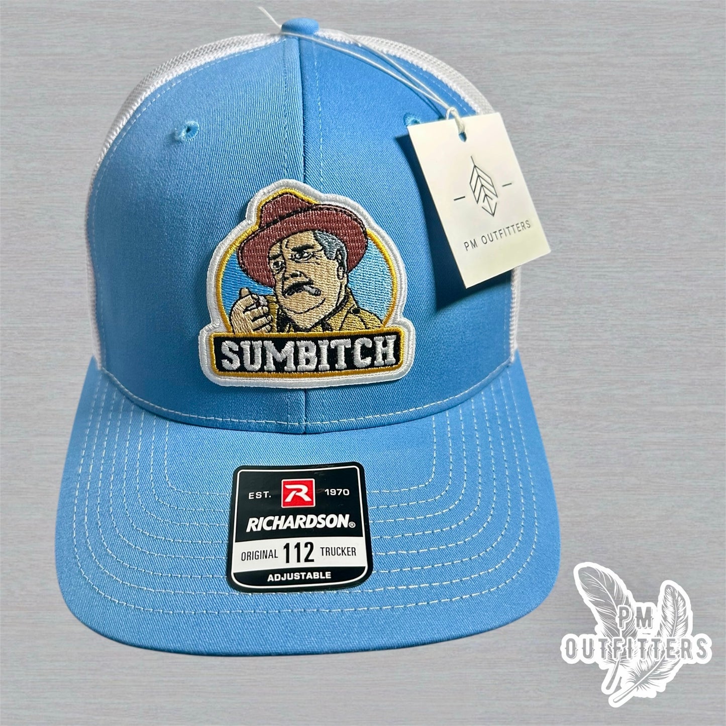 Sumbitch Smokey and The Bandit Retro Patch Trucker Hat