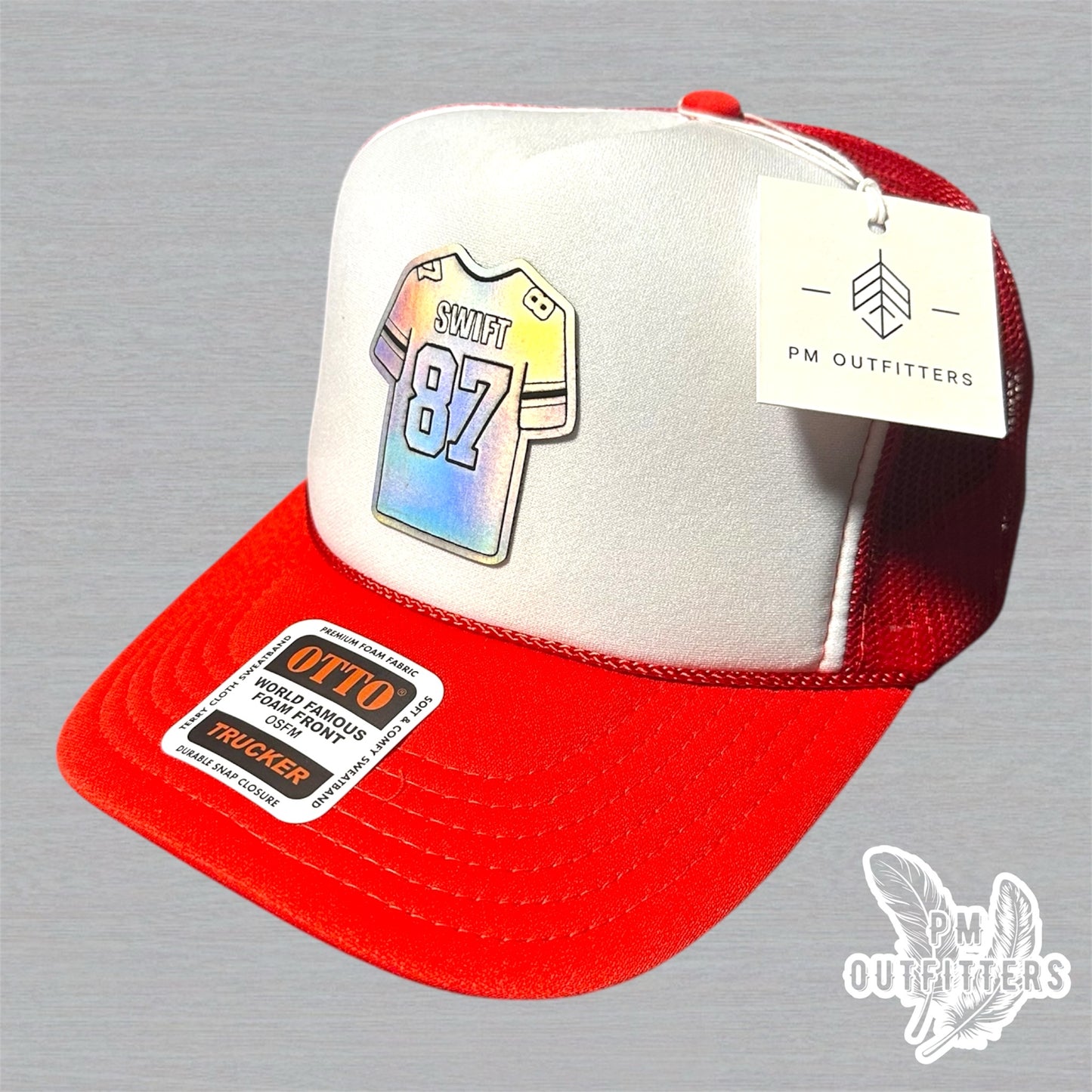 “Swift 87” Kansas City Home & Away Trucker Hats – Limited Edition Holographic Patch