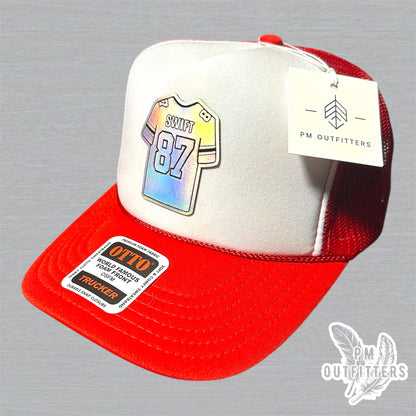 “Swift 87” Kansas City Home & Away Trucker Hats – Limited Edition Holographic Patch