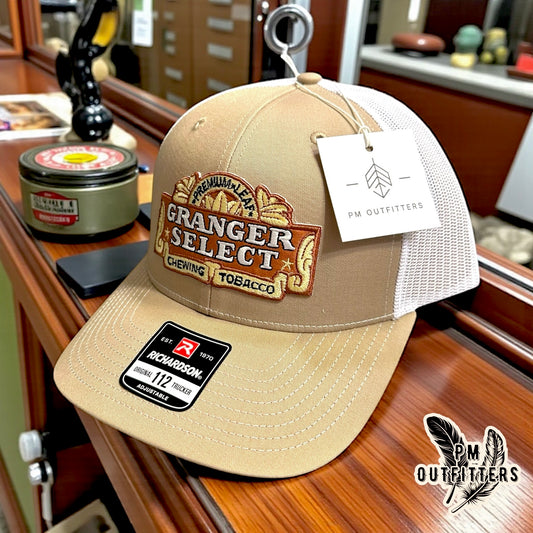 Vintage Retro Granger Select Chewing Tobacco Richardson 112 Trucker Hat