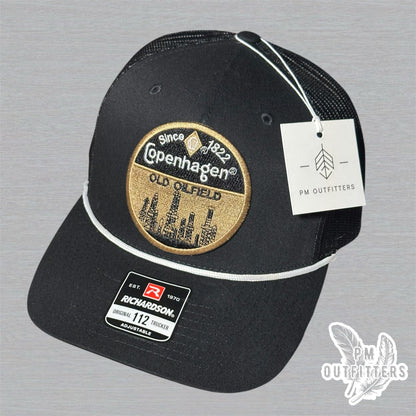 Vintage Copenhagen Old Oilfield Patch Rope Trucker Hat
