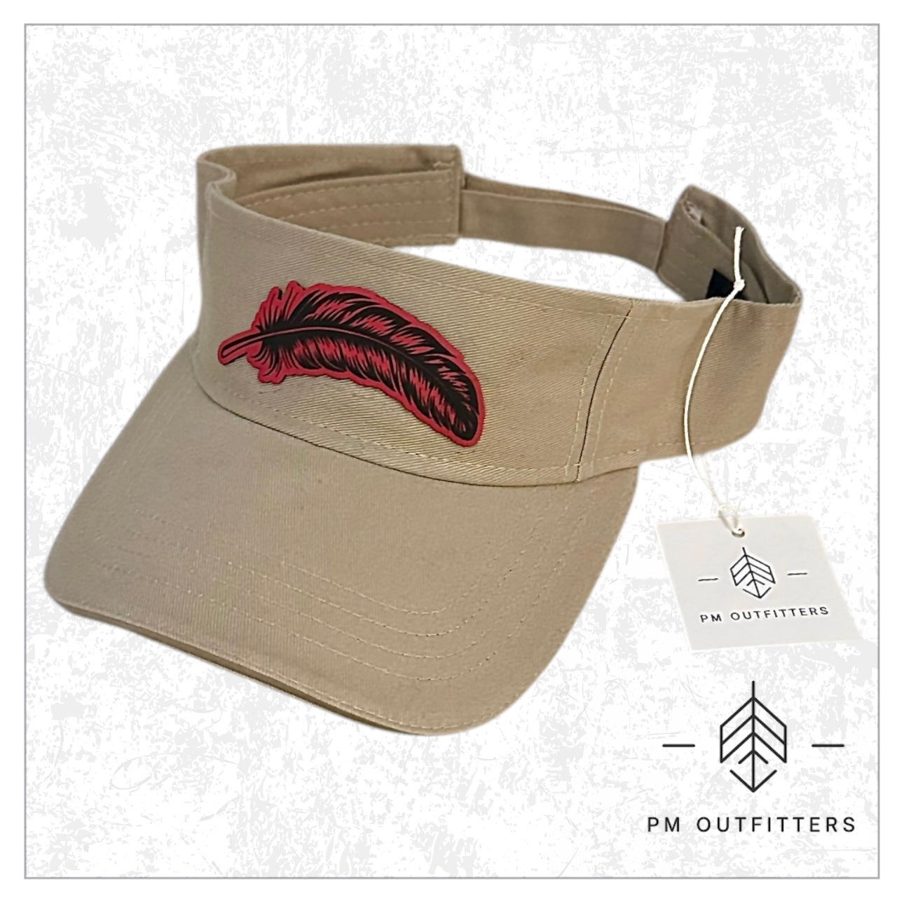 Signature Feather Sandwich Visor