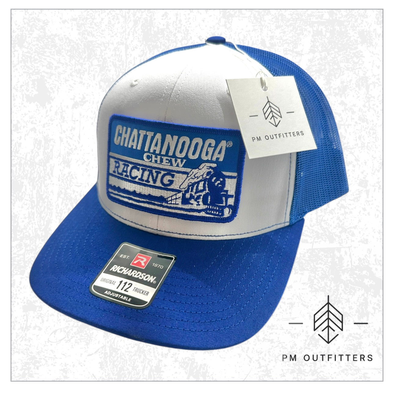 Chattanooga Chew Racing NASCAR Retro Vintage Trucker Hat