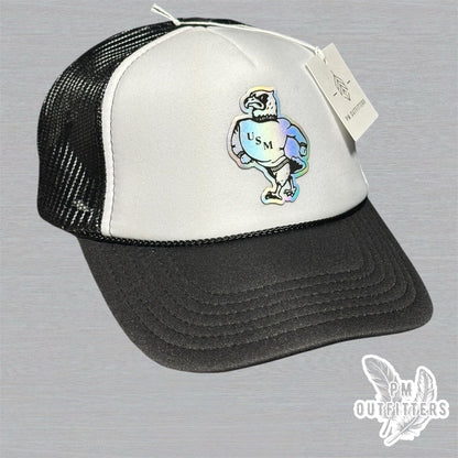 Holographic Seymour Foam Front Rope Trucker Hat