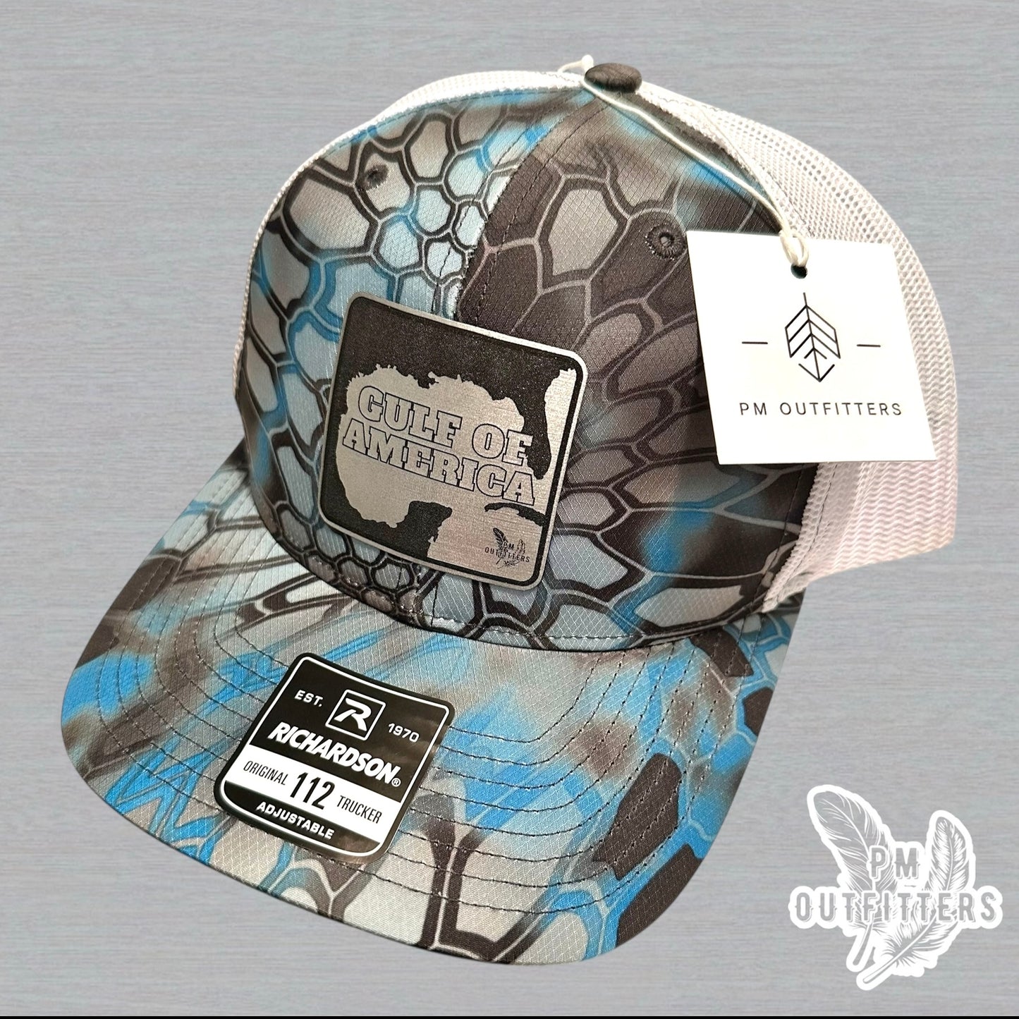 Gulf of America Custom Design Kryptek Neptune Trucker