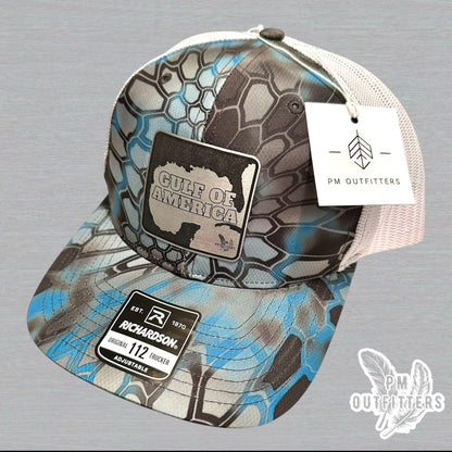 Gulf of America Custom Design Kryptek Neptune Trucker