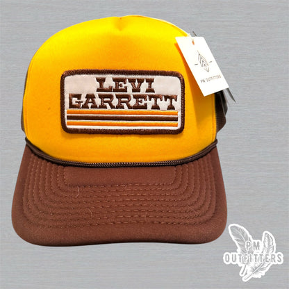 Vintage Levi Garrett Tobacco Foam Front Rope Trucker Hat