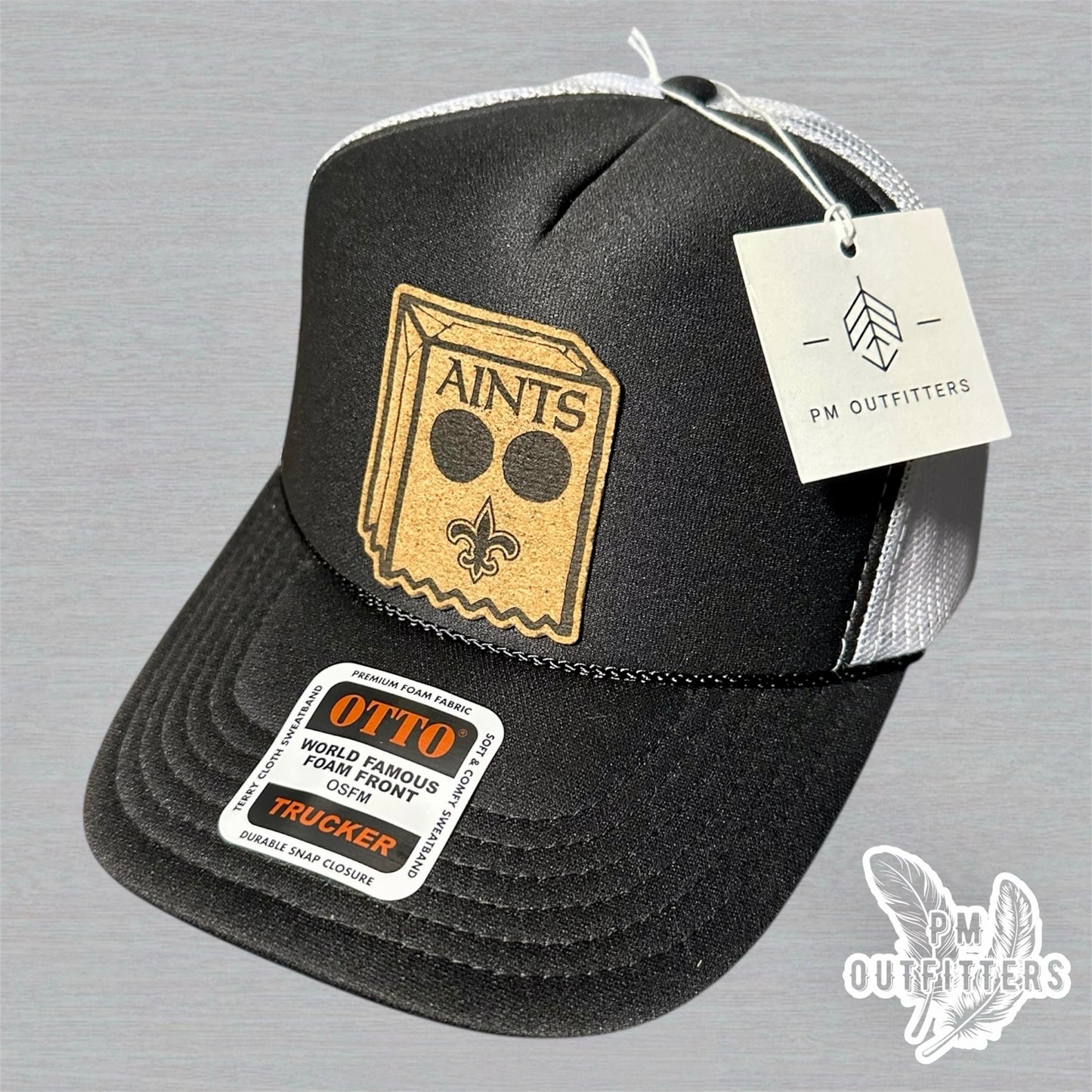 PM Outfitters AINTS Bag-head Patch - Otto Foam Front Rope Trucker