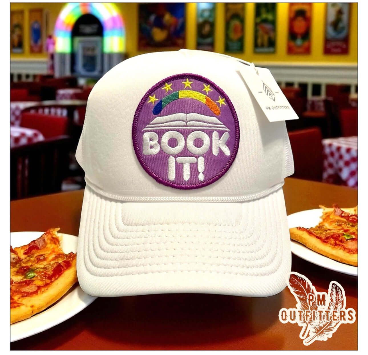 Vintage Book It! Foam Front Rope Trucker Hat