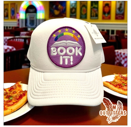Vintage Book It! Foam Front Rope Trucker Hat