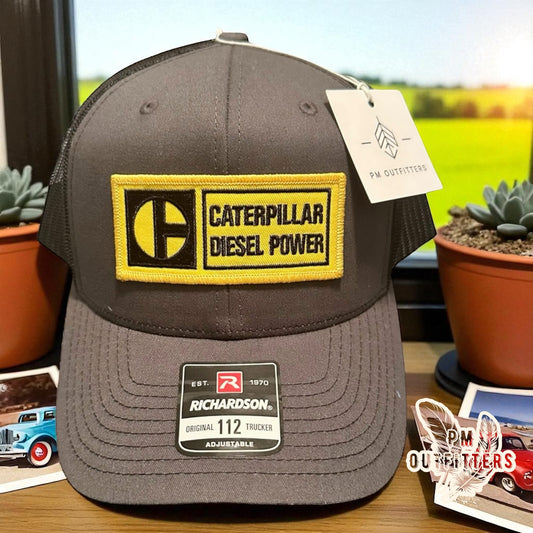 Caterpillar Diesel Power Retro Trucker Hat