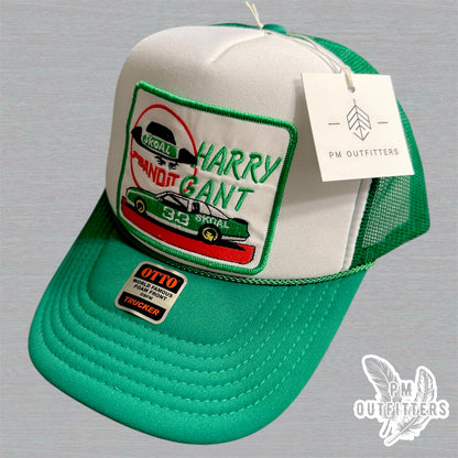 Vintage Skoal Bandit Racing Harry Gant Foam Front Rope Trucker Hat