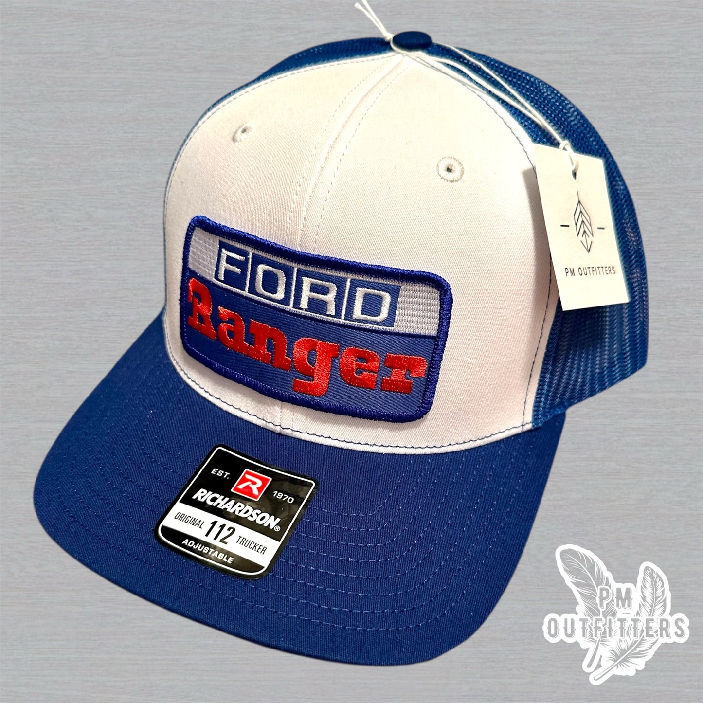 Retro Ford Ranger Patch Richardson 112 Trucker Hat