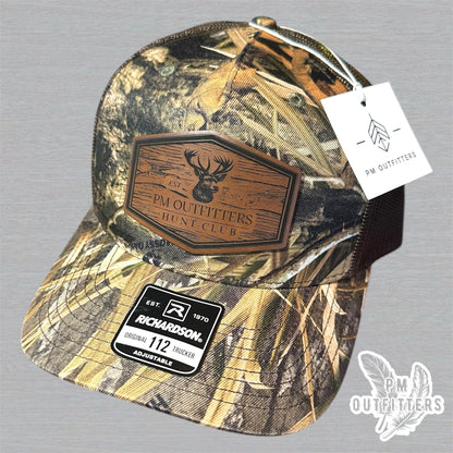PM Outfitters Hunt Cub Trucker Hat | Exclusive Deer Camo Design