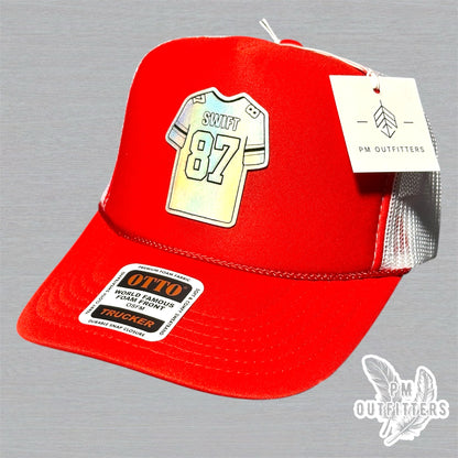 “Swift 87” Kansas City Home & Away Trucker Hats – Limited Edition Holographic Patch