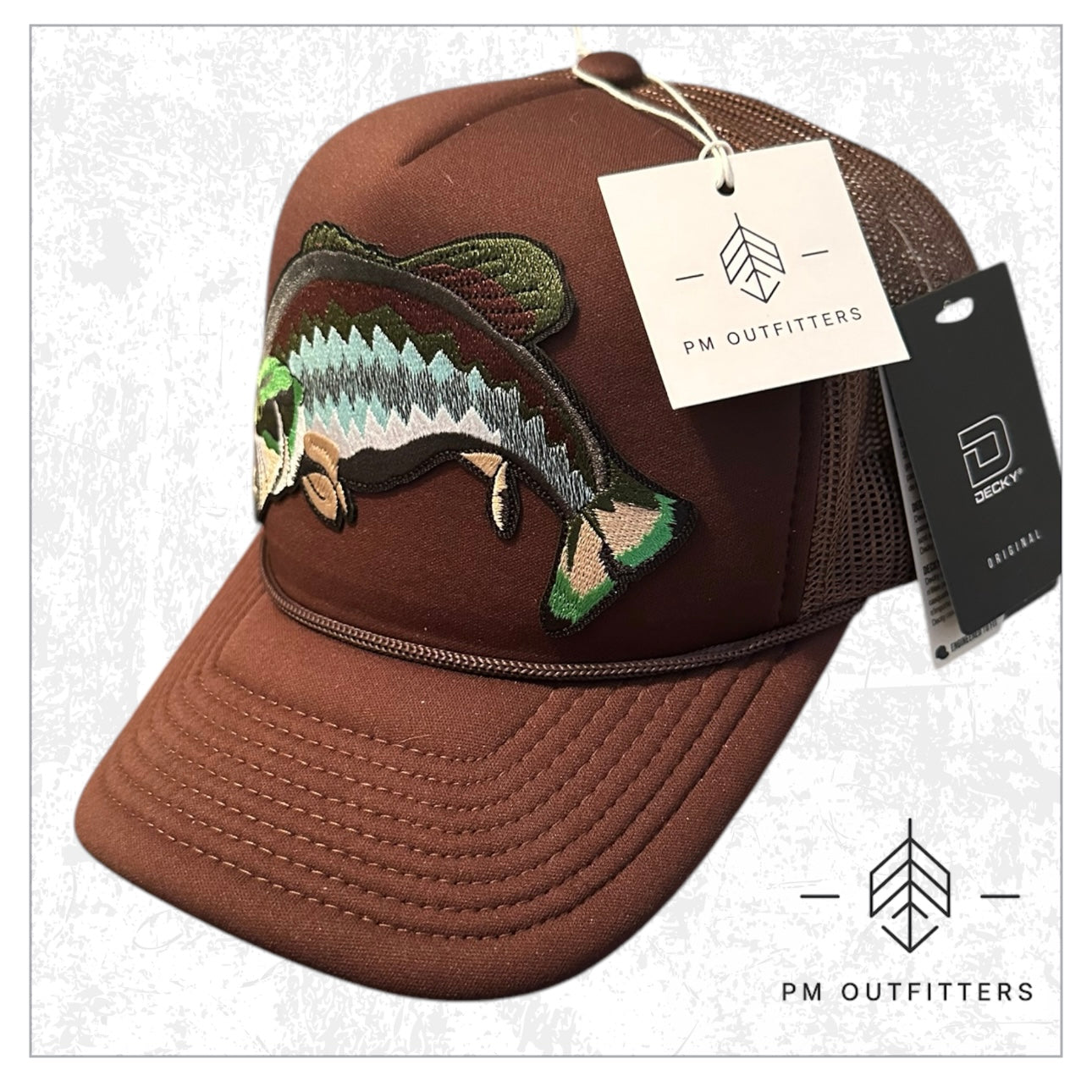 Big Bass Foam Rope Trucker Hat