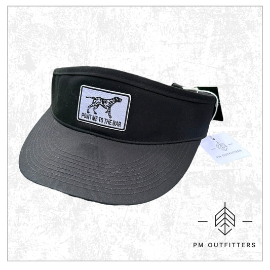 Point Me to the Bar Novelty Patch High Crown Visor
