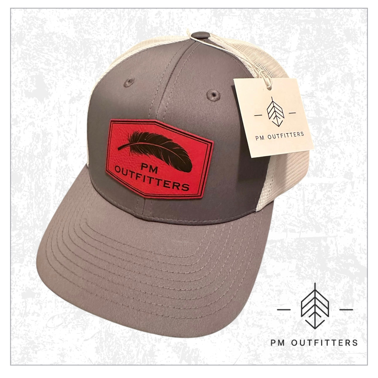 PM Outfitters Logo Performance Trucker Hat