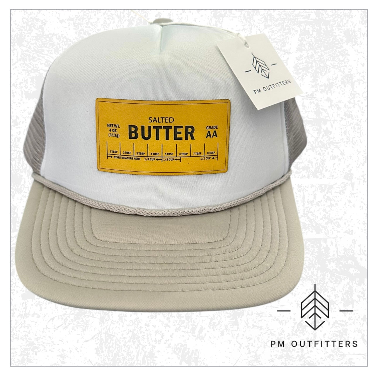 PM Outfitters Stick O Butter Custom Design Foam Rope Trucker