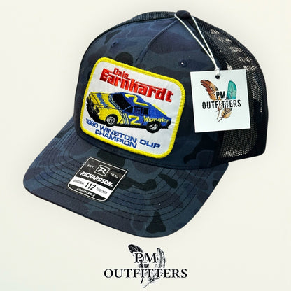 Dale Earnhardt 1980 Winston Cup Champion Hat | Richardson 112 Admiral Duck Camo