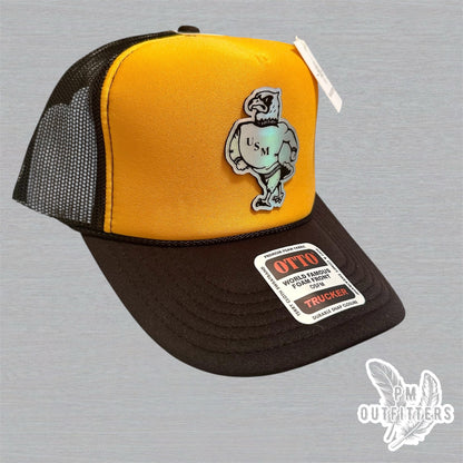 Holographic Seymour Foam Front Rope Trucker Hat
