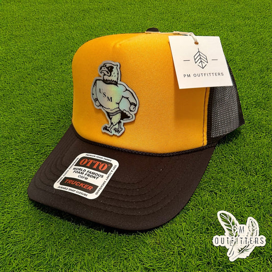 Holographic Seymour Foam Front Rope Trucker Hat