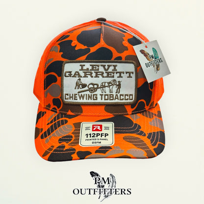 Levi Garrett Chewing Tobacco Trucker Hat | Richardson 112PFP Blaze Duck Camo