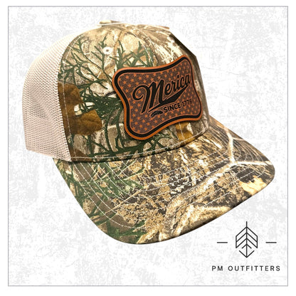 ‘Merica Custom Design Camo Meshback