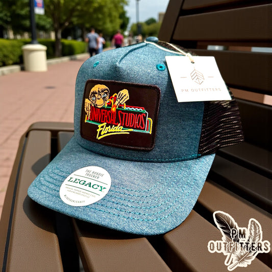 Universal Studios Florida Trucker Hat - Retro Patch Legacy Roadie Trucker