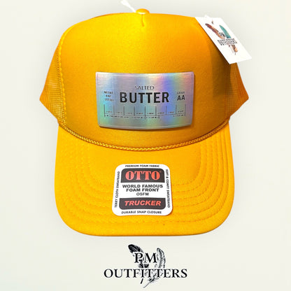 Stick of Butter Hat — Gold Otto Foam Front Rope Trucker | PM Outfitters