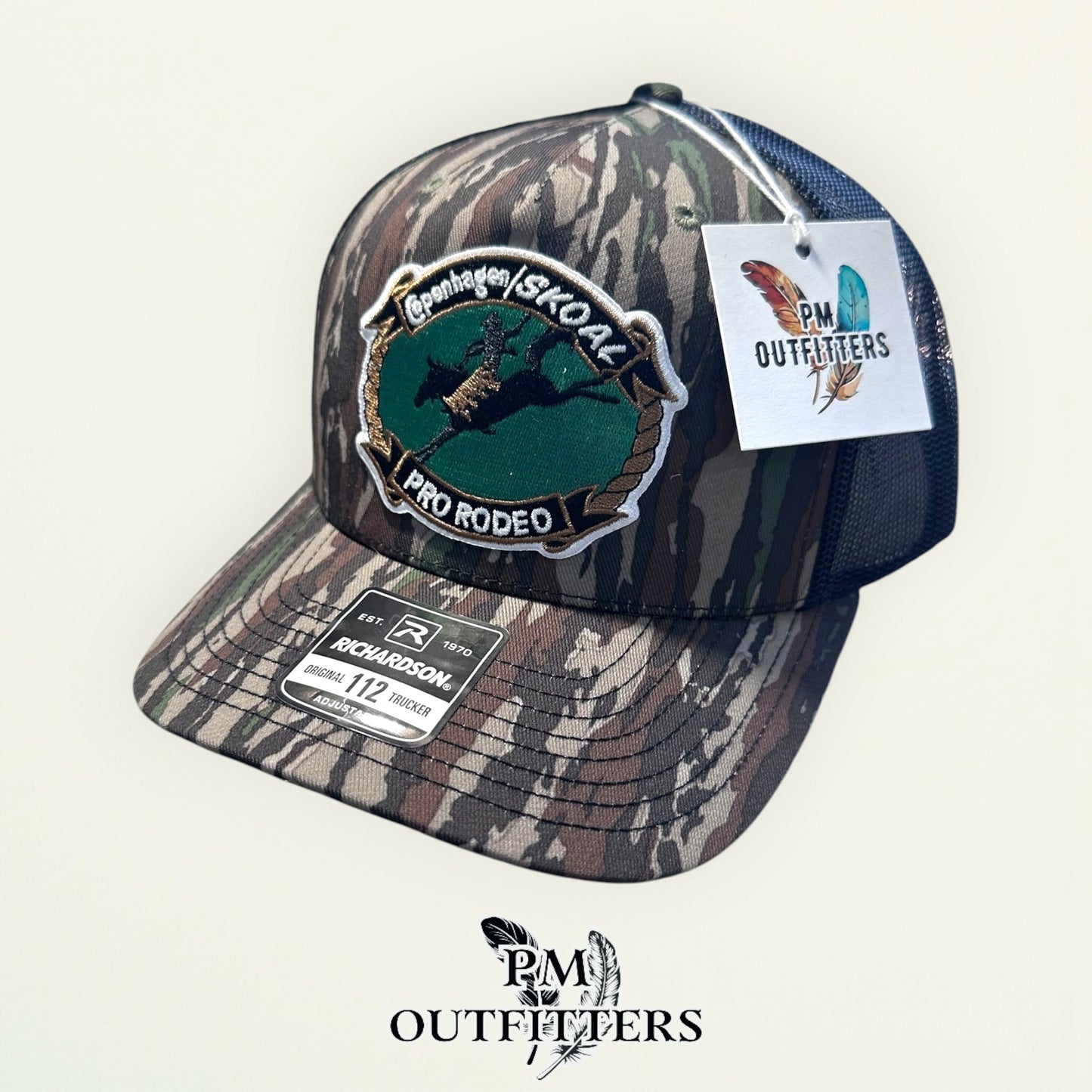 Copenhagen Skoal Pro Rodeo Hat | Richardson 112 Realtree Original Camo/Black | Rodeo Heritage
