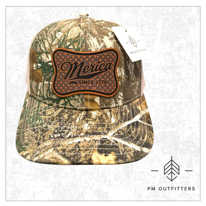 ‘Merica Custom Design Camo Meshback